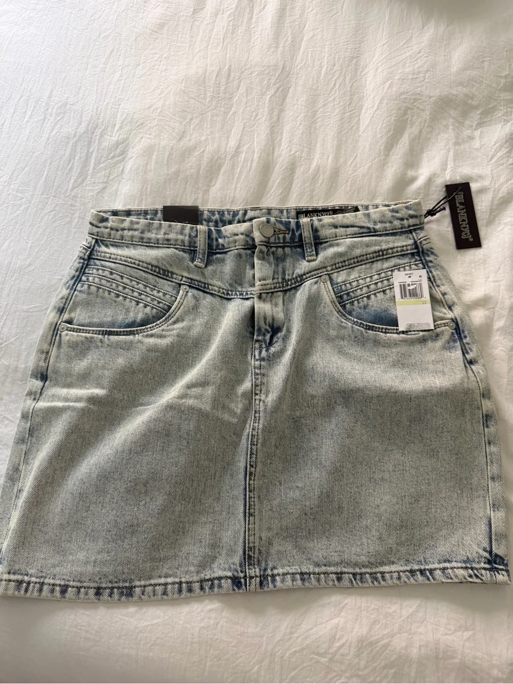 NWT Blank NYC Denim Skirt Size 30